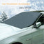 Automobile Magnetic Sunshade Cover Car Windshield Snow Sun Shade Waterproof Protector Cover Car Front Windscreen Cover - Korvel