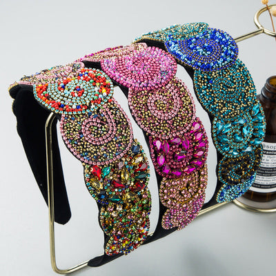 Luxury Rhinestone Headband for Elegant Styling
