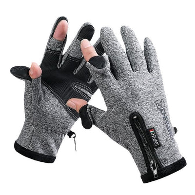 USB Electric Heated Fishing Gloves - Touch Screen Compatible