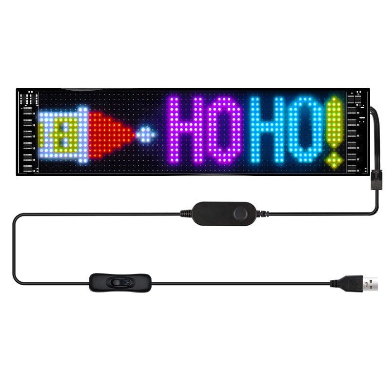 Flexible LED Advertising Screen LED Soft Panel APP Bluetooth Car Display - Korvel