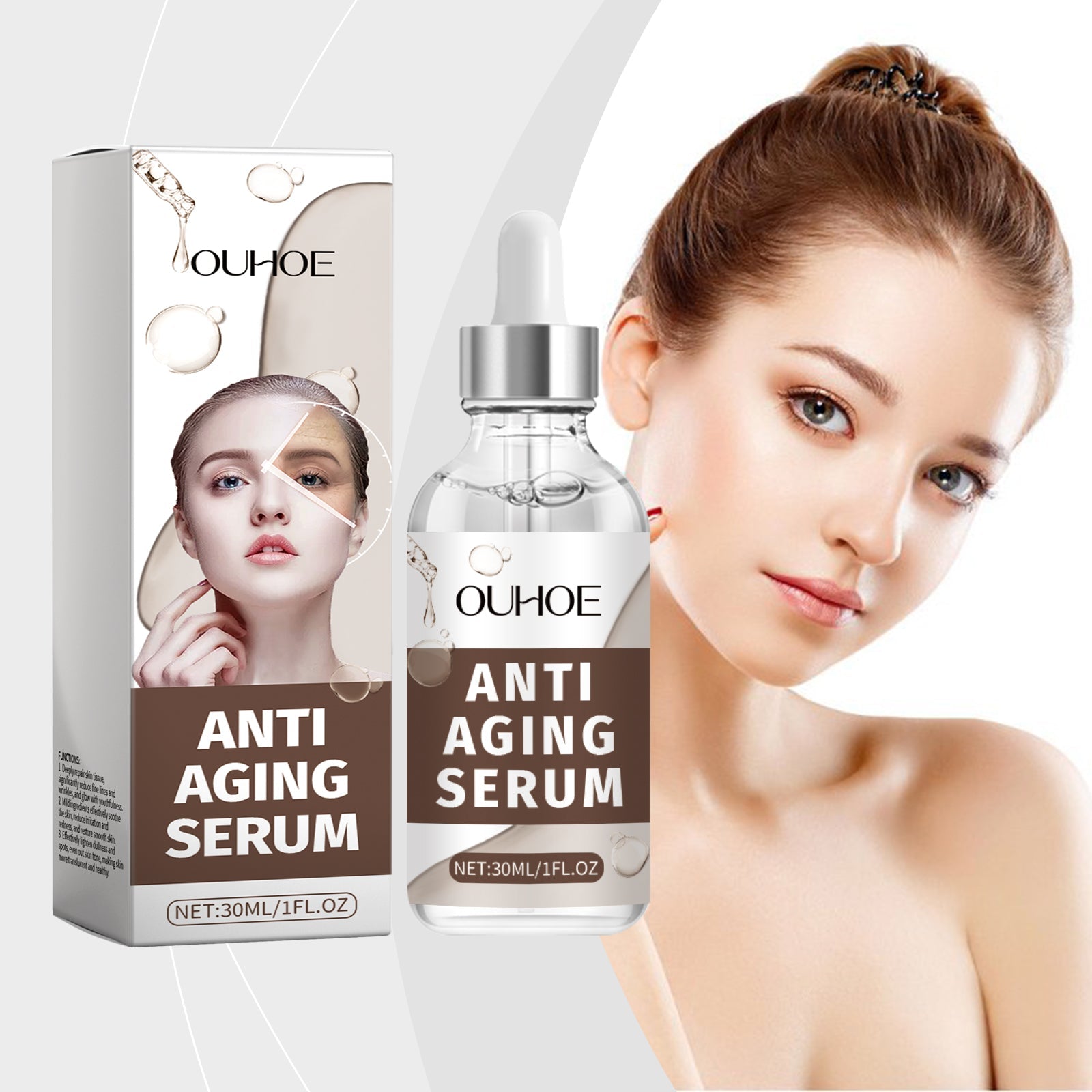 Facial Skin Care Essence, Gentle Moisturizing, Moisturizing, Light And Nourishing Facial Essence - Korvel