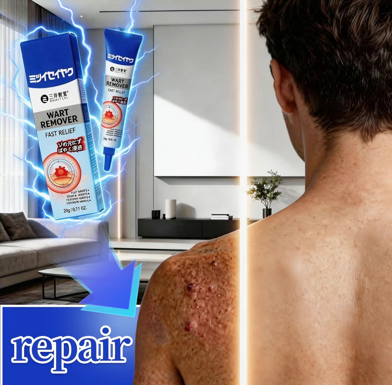 Crème DermaCalm - Hydratant léger pour une peau lisse