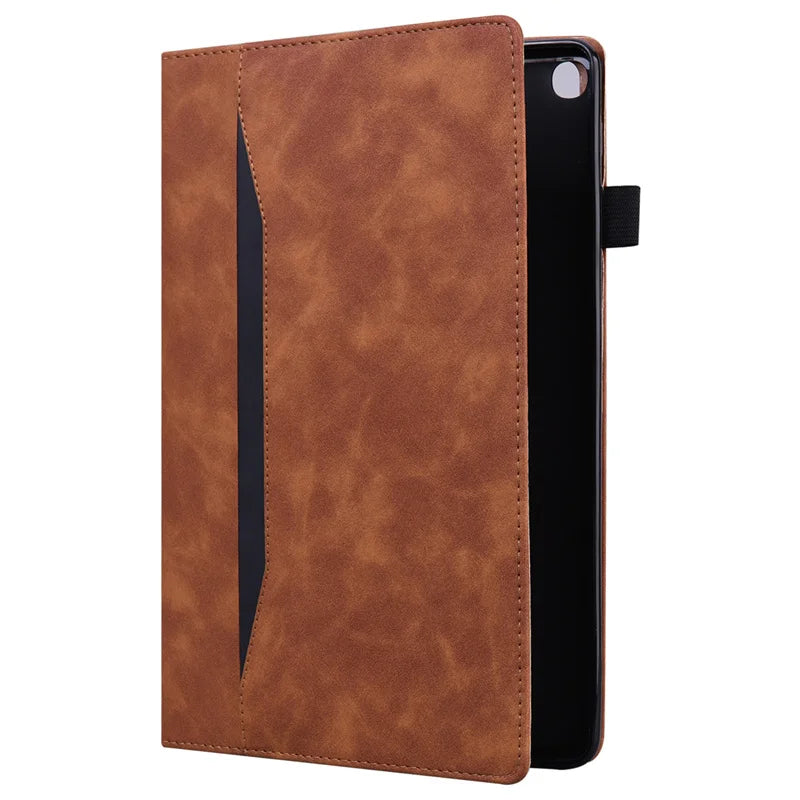 Funda Folio de PU Cuero Premium para iPad Pro de 11 y 13 Pulgadas (2024)