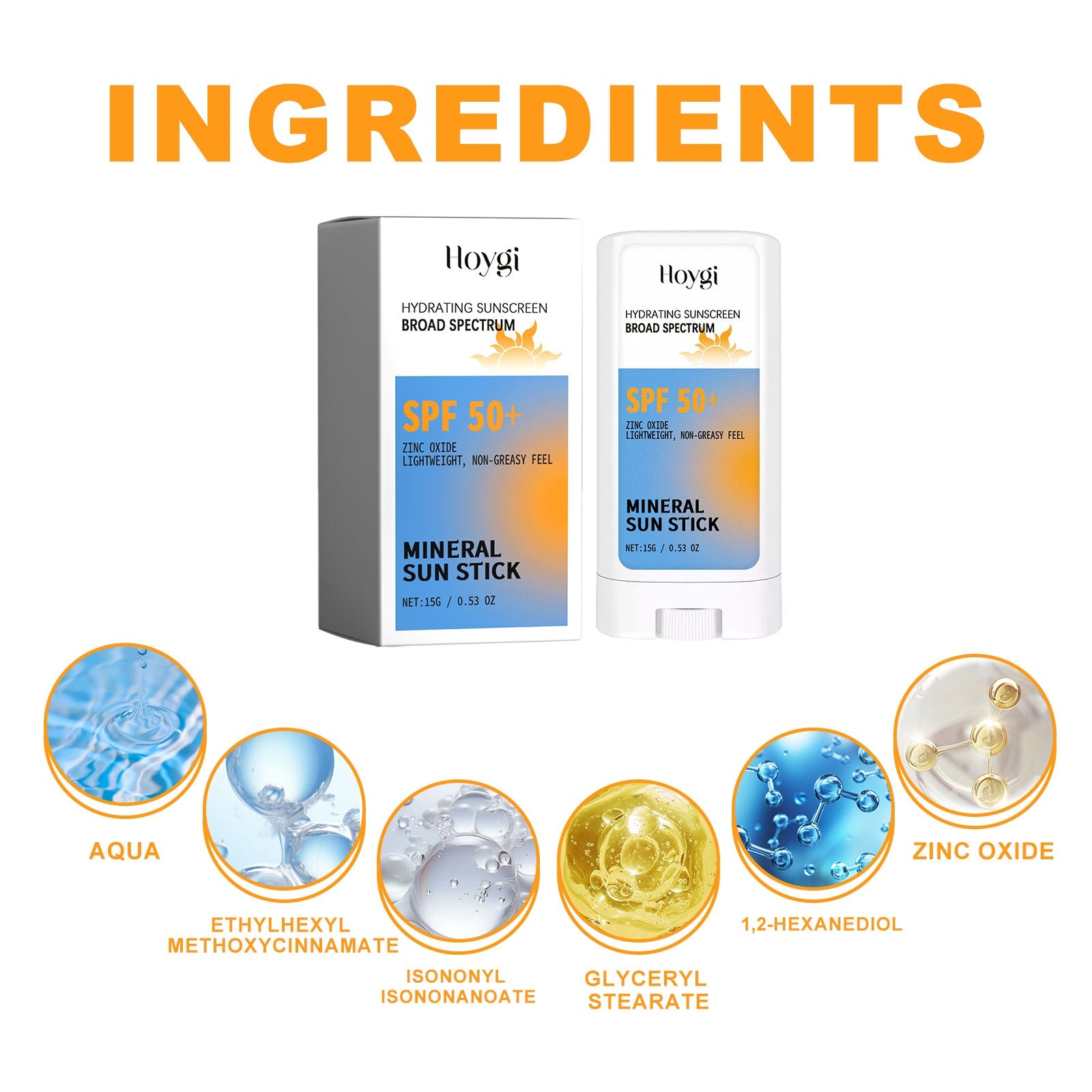 Hydrating Protection Stick Refreshing Mild Hydrating Moisturizing And Soothing Summer Protective Cream For Dry Skin - Korvel