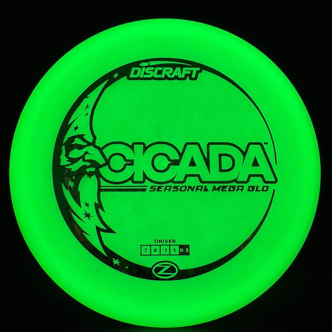 Discraft Mega Glo Cicada - Premium Glow Disc