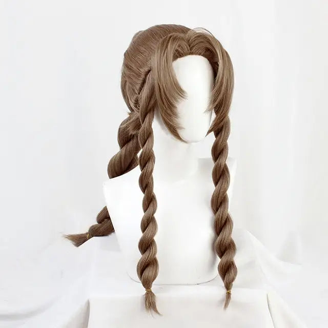 Aerith Gainsborough Wig - FF VII Remake Cosplay Accessory