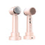 6-In-1 Hot And Cold Facial Cleanser Display Cleansing Brush Ultrasonic Facial Cleanser Pore Cleaning Silicone Beauty Instrument - Korvel