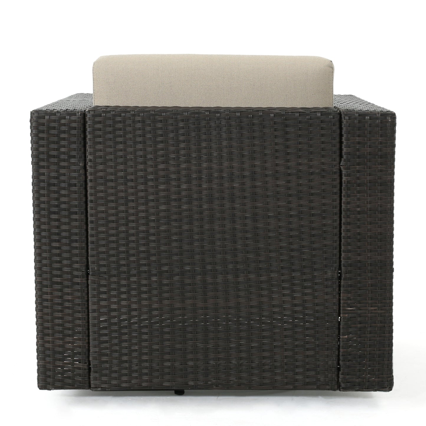 PUERTA MP1 SWIVEL CHAIR-DARK BROWN - Korvel