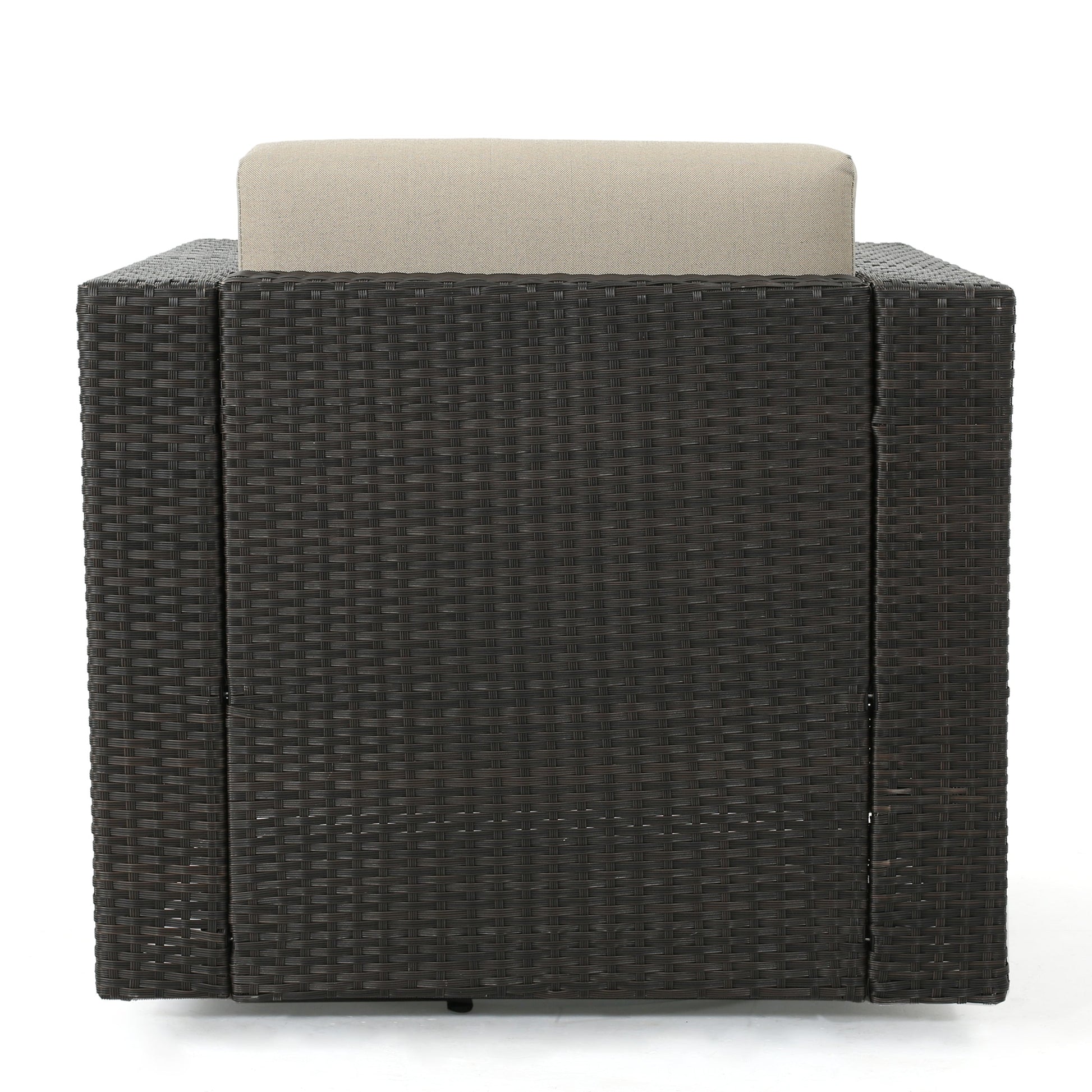 PUERTA MP1 SWIVEL CHAIR-DARK BROWN - Korvel