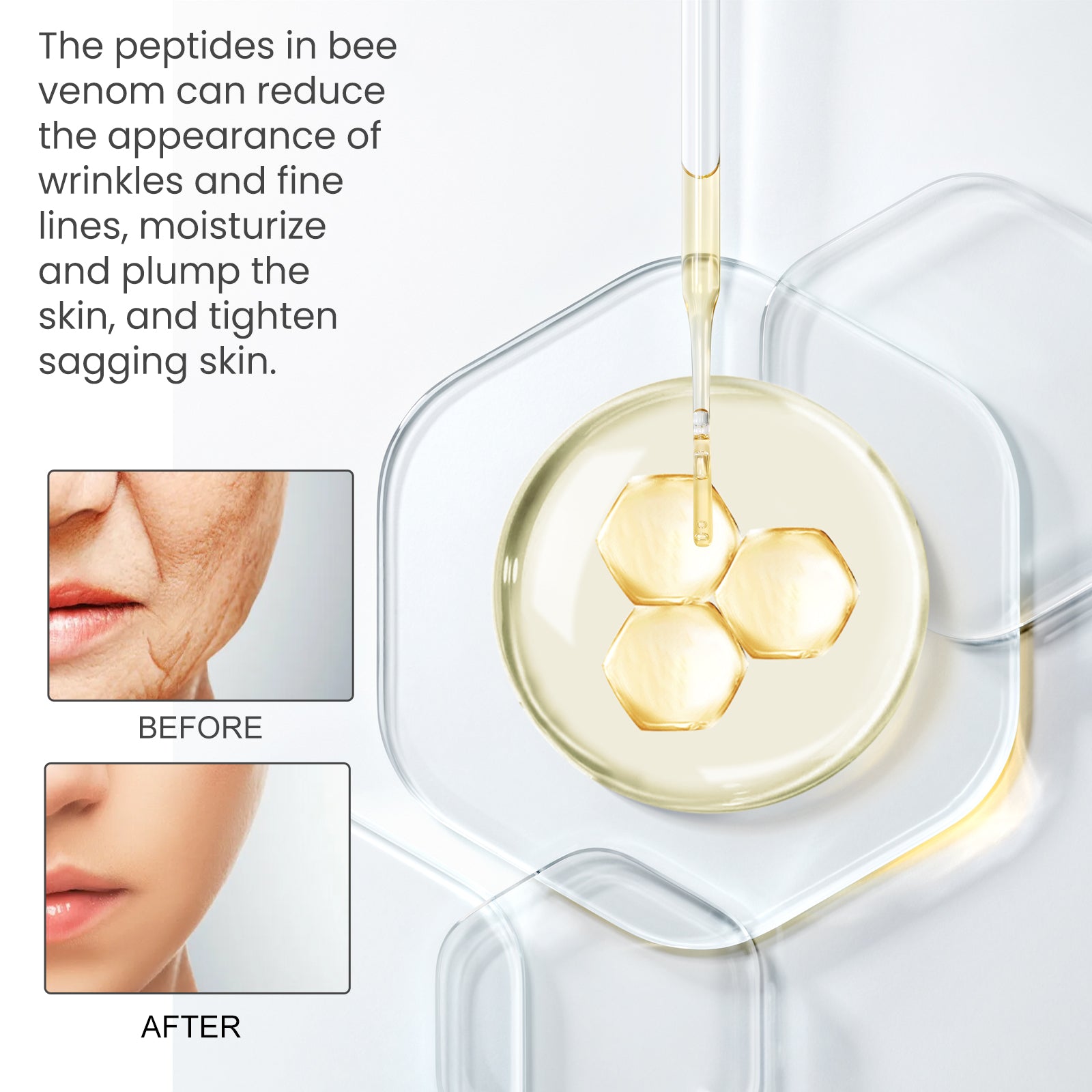Facial Essence Moisturizes, Tightens, Softens, And Lightens Fine Lines - Korvel