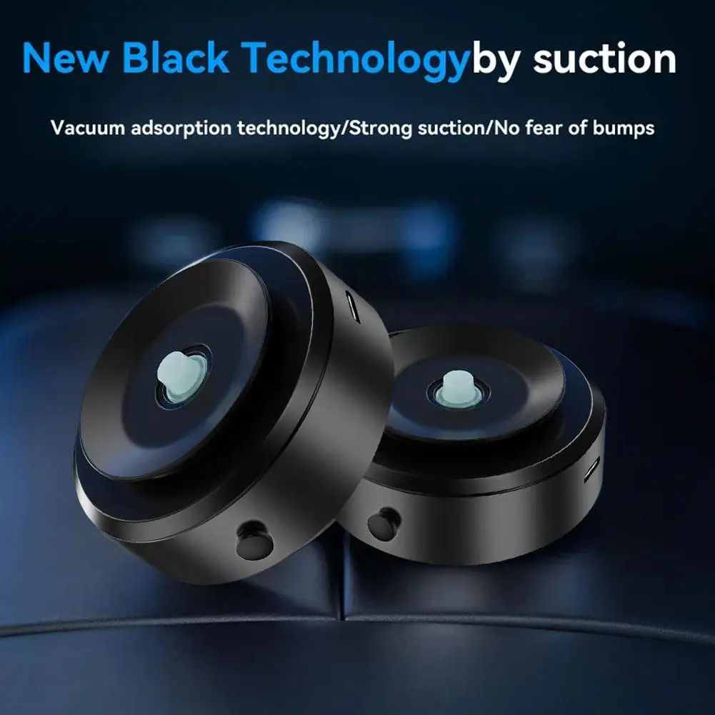 Car Mount Mobile Phone Holder Intelligent Magnetic Vacuum Adsorption Ultra Stable Suction Cup Bracket For Navigation Live Stream - Korvel