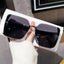 new fashion trimmed sunglasses half frame high quality trend simple sunglasses for women with fine glitter - Korvel