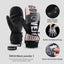 Premium Waterproof Winter Ski Gloves with Touch Screen Capability