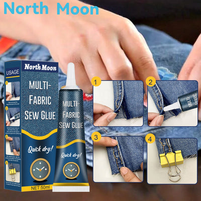 North Moon Fabric Sewing Glue Special Glue For Clothes Printing Pants Insoles Jeans Hole Fabric Glue - Korvel