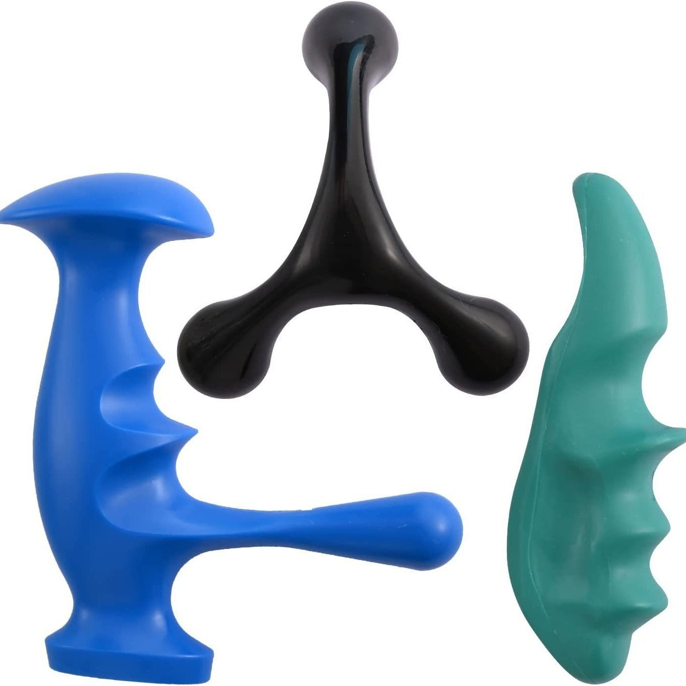 Thumb Massager Acupoint Massage Gun Three Foot Massager Set - Korvel