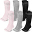 Pregnant women's elastic compression socks mid length calf socks pressure socks women's jump rope elastic cycling socks - Korvel