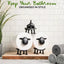 Cute sheep shaped toilet paper holder suitable for fashionable home decoration tissue box storage bathroom accessories decoration rack - Korvel