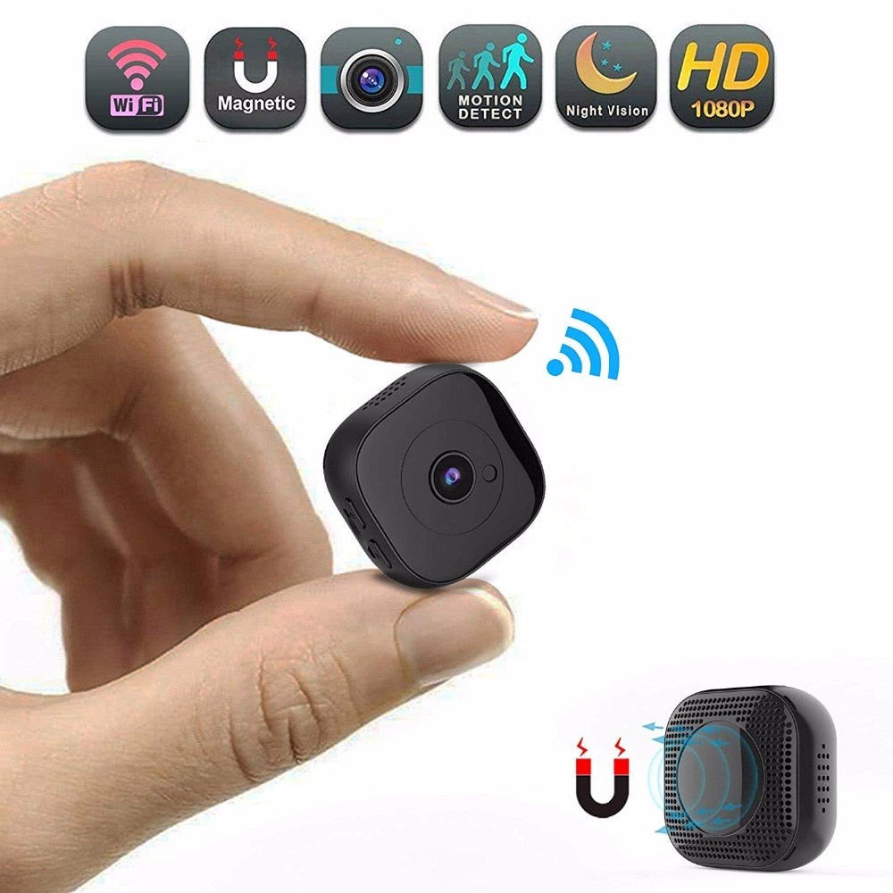 HD 1080P Mini WiFi Camera with Night Vision