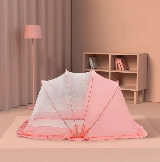 Crib Mosquito Net Encrypted Children Yurt Free Installation Portable Foldable Cribs Tent Cradle Bed Sleeping Pad москитная сетка - Korvel