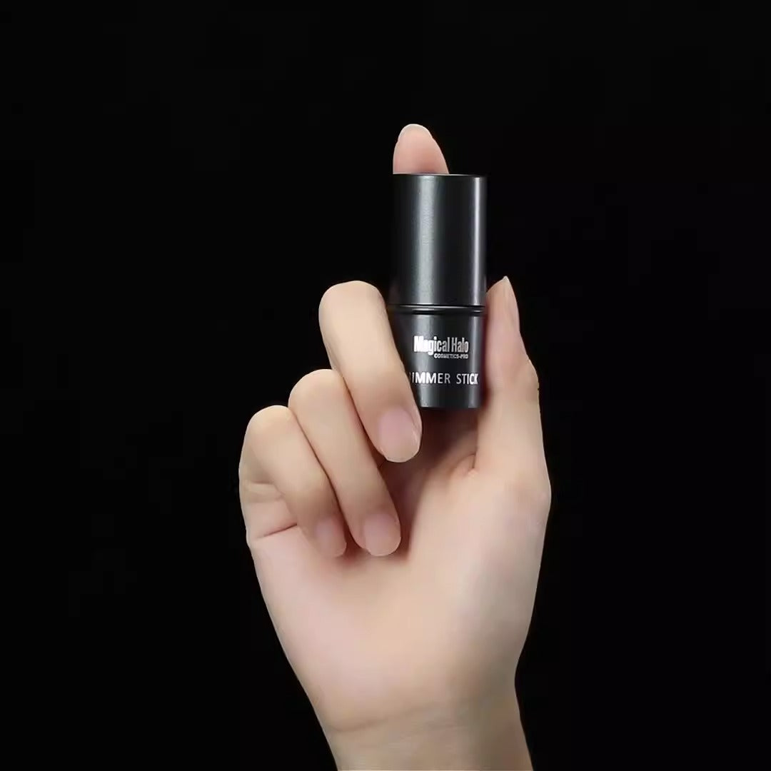 High gloss, contouring, brightening, shadow stick, three-dimensional facial foundation cream, silkworms pen - Korvel