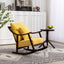 Mid Century Modern Upholstered Glider Arm Chair