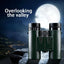 Military HD Compact Binoculars 8x32 Optics Telescope Zoom Powerful Vision Objective Lens Army Green for Hunting Sport USCAMEL - Korvel