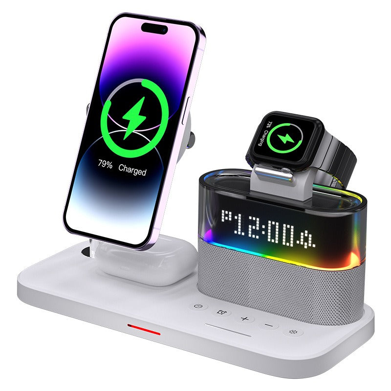 Chargeur sans fil magnétique 3-en-1 pour appareils Apple