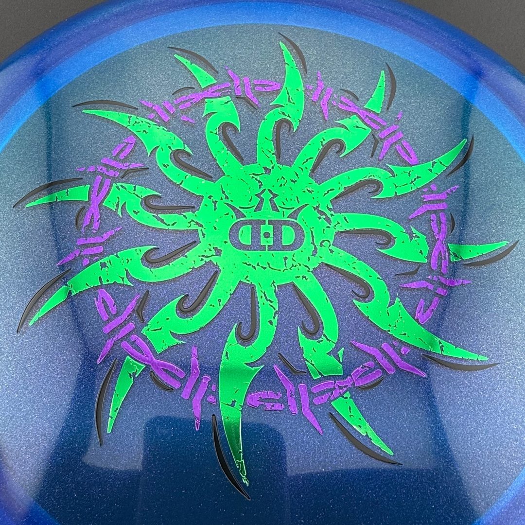 Lucid-Ice Glimmer Escape - Control de Disco de Golf con Alambre de Púas
