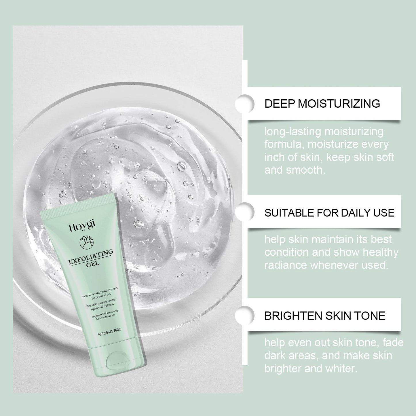Gel Exfoliante Suave para una Piel Radiante