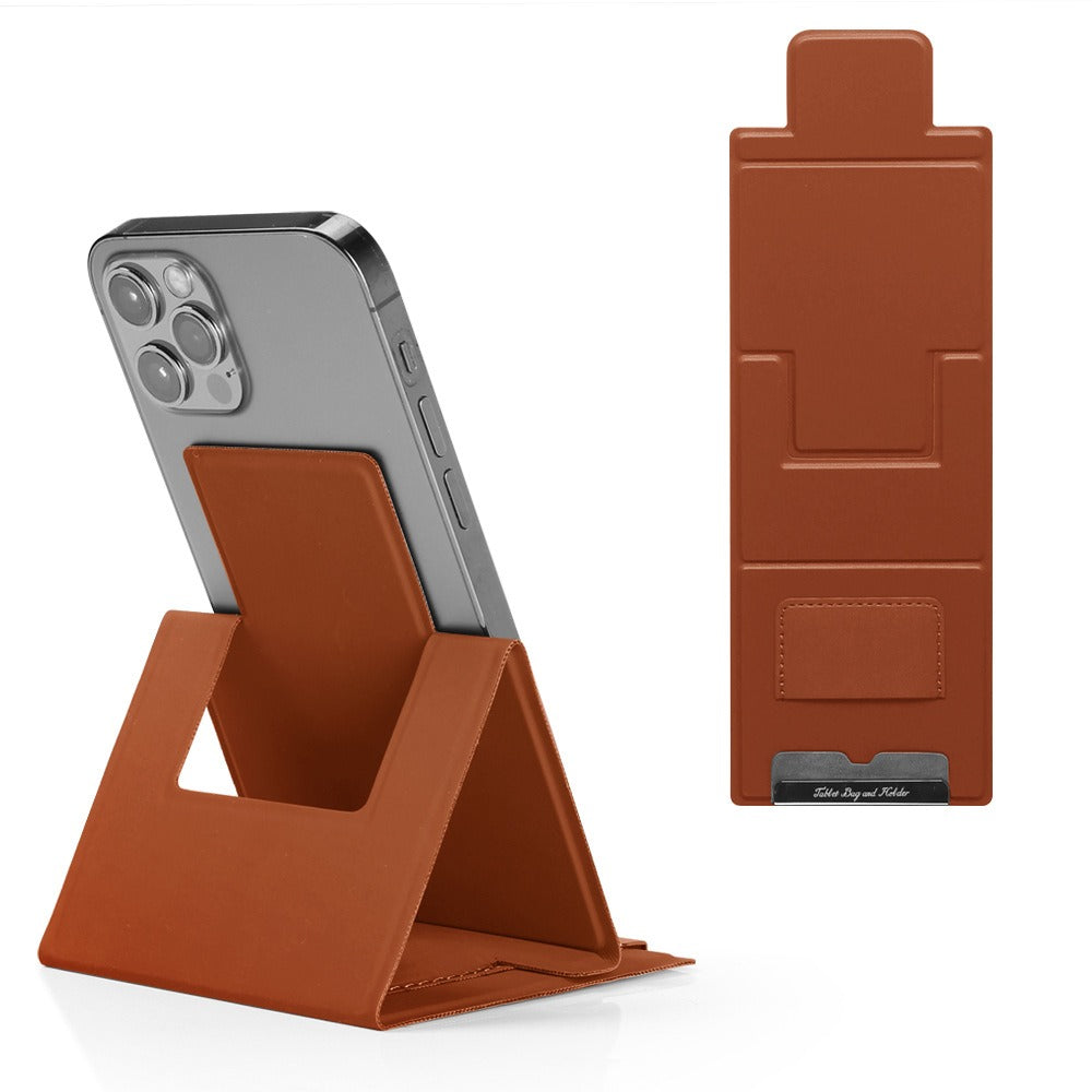 Personalized Ultra-Thin PU Leather Mobile Phone Stand