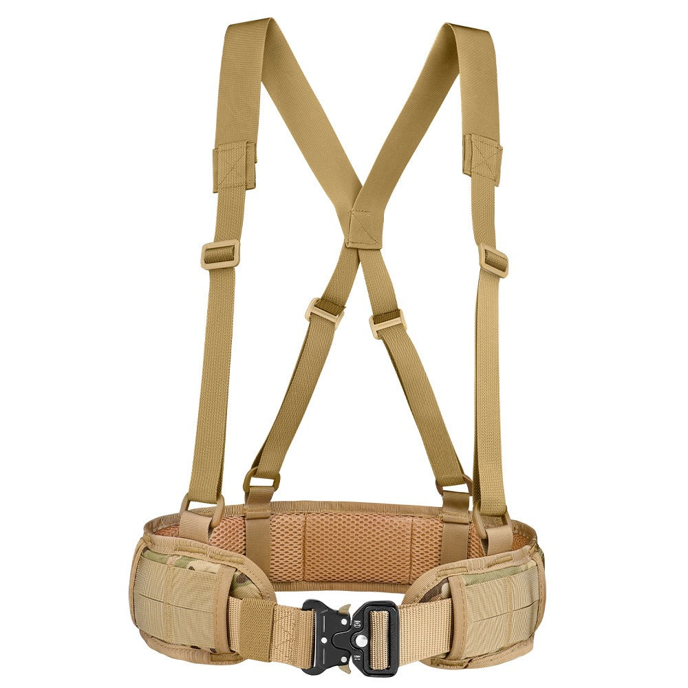 Multi Functional Quick Disassembly Tactical Belt Waist Cover Outdoor Training Cobra Belt Nylon Waist Belt Suit - Korvel