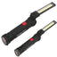 COB LED Multifunction Flashlight Hand Torch With Magnet Hook Built-in Battery - Korvel