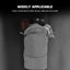 Tactical MOLLE Cylindrical Bag - 1.5L for Versatile Use