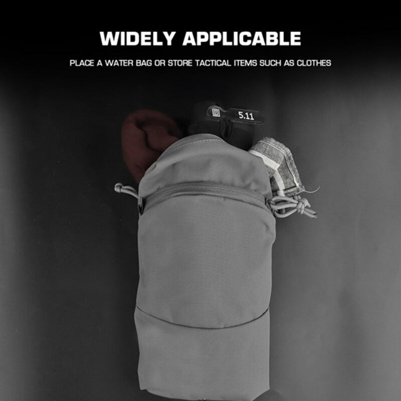 Tactical MOLLE Cylindrical Bag - 1.5L for Versatile Use