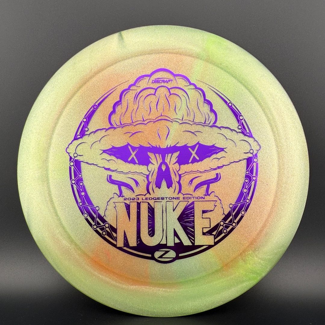 Z Metallic Swirl Nuke Disc Golf Driver