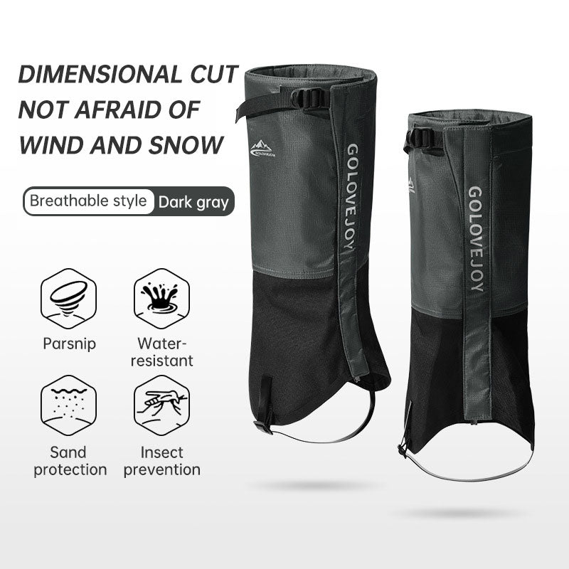 Premium Waterproof Gaiters for Hiking and Skiing