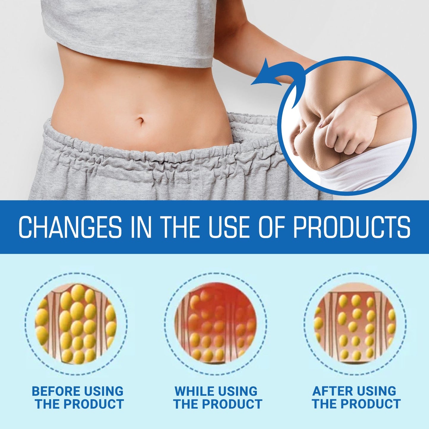 Body Shaping Cream, Abdominal Belly Firming Body Skin Moisturizing Shape Show Curves Body Cream - Korvel