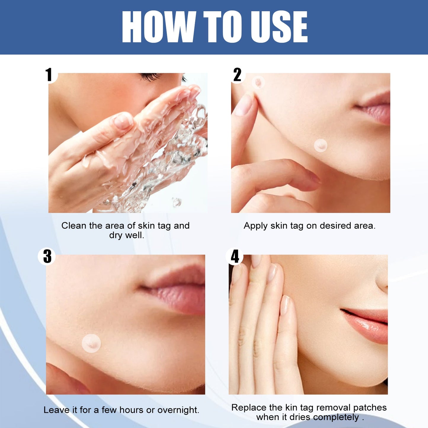 Kew Patch Gentle Cleaning Care Skin Face Neck Repair Smooth Skin Daily Care - Korvel