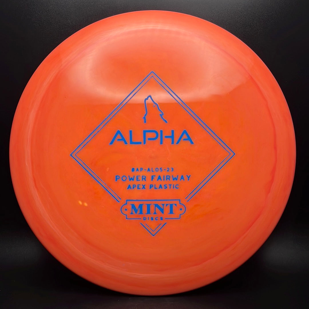 Apex Alpha - 5th Run Disc Golf Driver