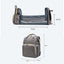Mochila Convertible para Pañales de Bebé - Almacenamiento de Viaje Multiusos