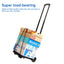 Chariot de bagages portable pliable - Compagnon de voyage polyvalent