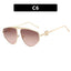 Irregular Frameless Sunglasses - UV400 Protection