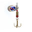 Ensemble de 16 leurres de pêche en métal avec cuillère tournante