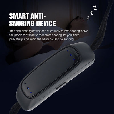 Intelligent Throat Pulse Stop Snoring Device Sleep Instrument Electric Stop Snoring Device Snoring Corrector - Korvel