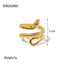 Retro style ring snake shaped ring women's ring fashionable temperament bracelet - Korvel