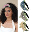 Fashionable fabric flower pearl flower headband - Korvel