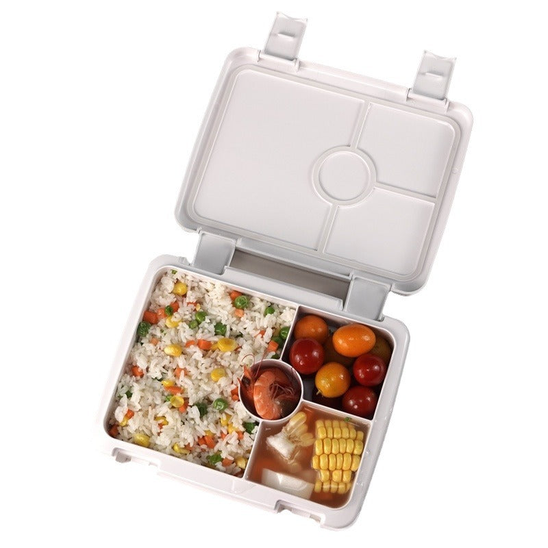 Boîte à lunch compartimentée micro-ondable grande capacité