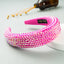 Premium Wide Brimmed Headdress with Rhinestones