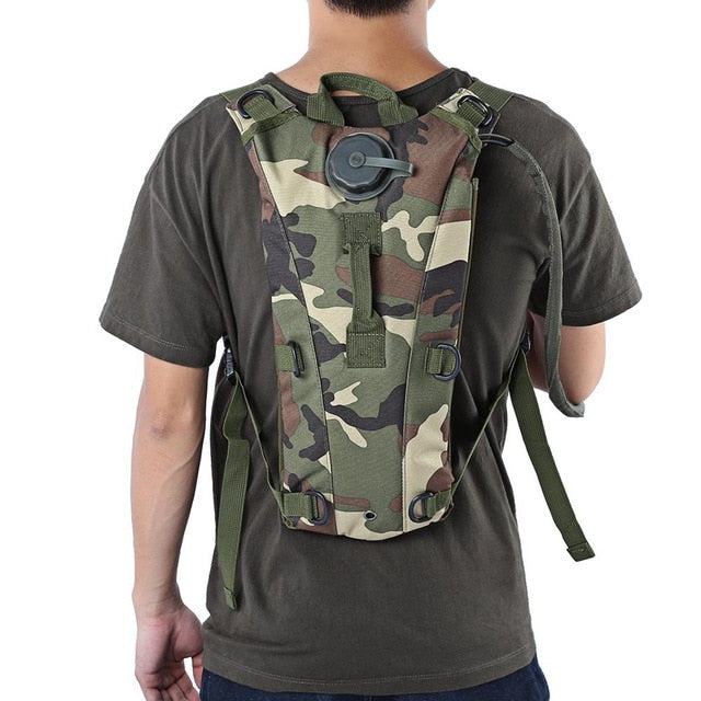 3L Water Bag Molle Military Tactical Hydration Backpack Water Bag Liner Camelback camping camelback bicycle mochila de Hydration - Korvel