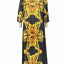 Printed Plunge One-Piece and Cover Up Swim Set - Korvel